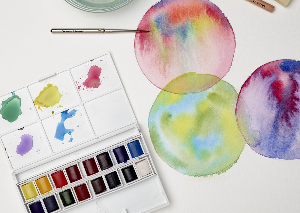 Beginners Watercolour Paints - Winsor and Newton Cotman Series.